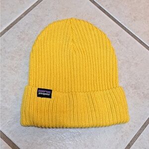 Patagonia Fisherman's Rolled Beanie in Cabin Gold - One Size Fits Most